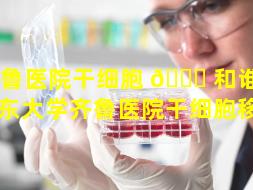 齐鲁医院干细胞 🐛 和谁合作（山东大学齐鲁医院干细胞移植）